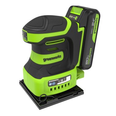 фото Машина плоскошлифовальная аккумуляторная GREENWORKS G24SS14 3100507CUA