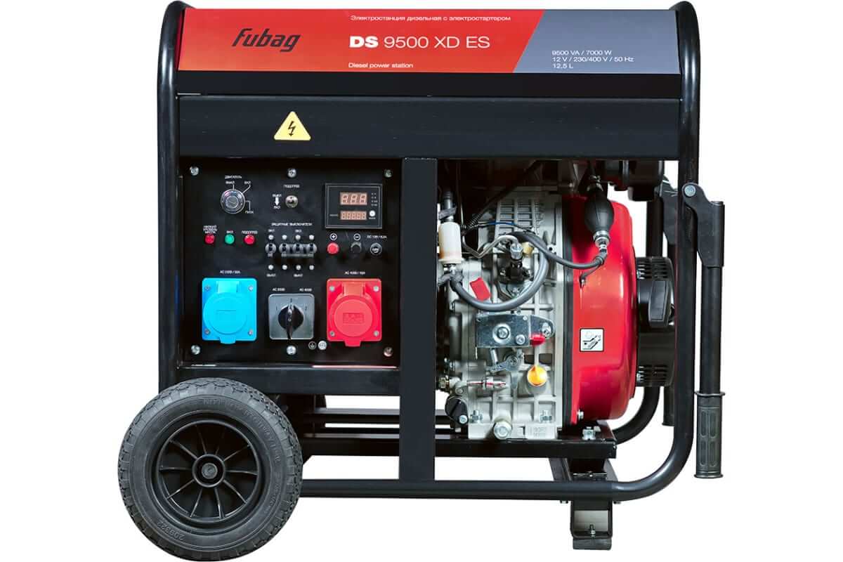 фото Электростанция дизельная FUBAG DS 9500 XD ES