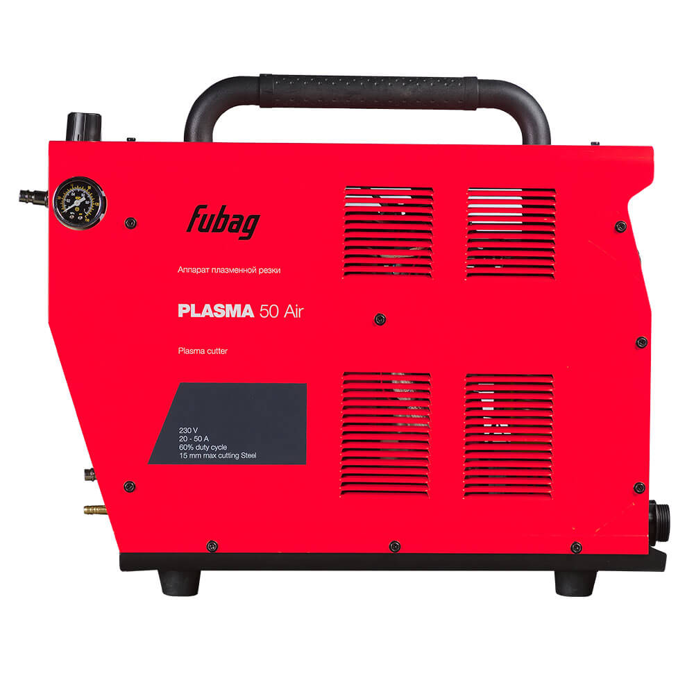 фото Аппарат плазменной резки FUBAG PLASMA 50 AIR + горелка FB P40 6 м + защитный колпак (2 шт.)