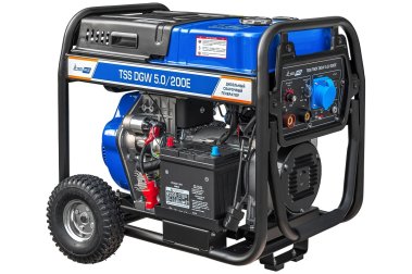 фото Дизельный сварочный генератор TSS PROF DGW 5.0/200E