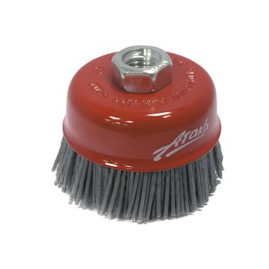 фото Щетка для УШМ №170 (75 мм, чашеобразная, М14, нейлон) АТАКА 34728