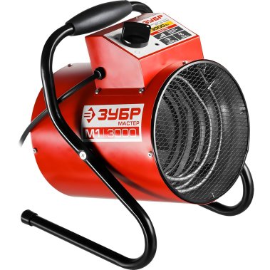 фото Пушка тепловая электрическая ЗУБР КОМПАКТ ЗТП-М1-3000