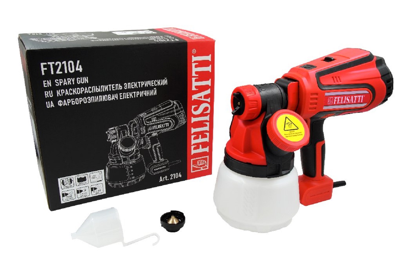 фото Краскораспылитель FELISATTI FT2104 (750ВТ)