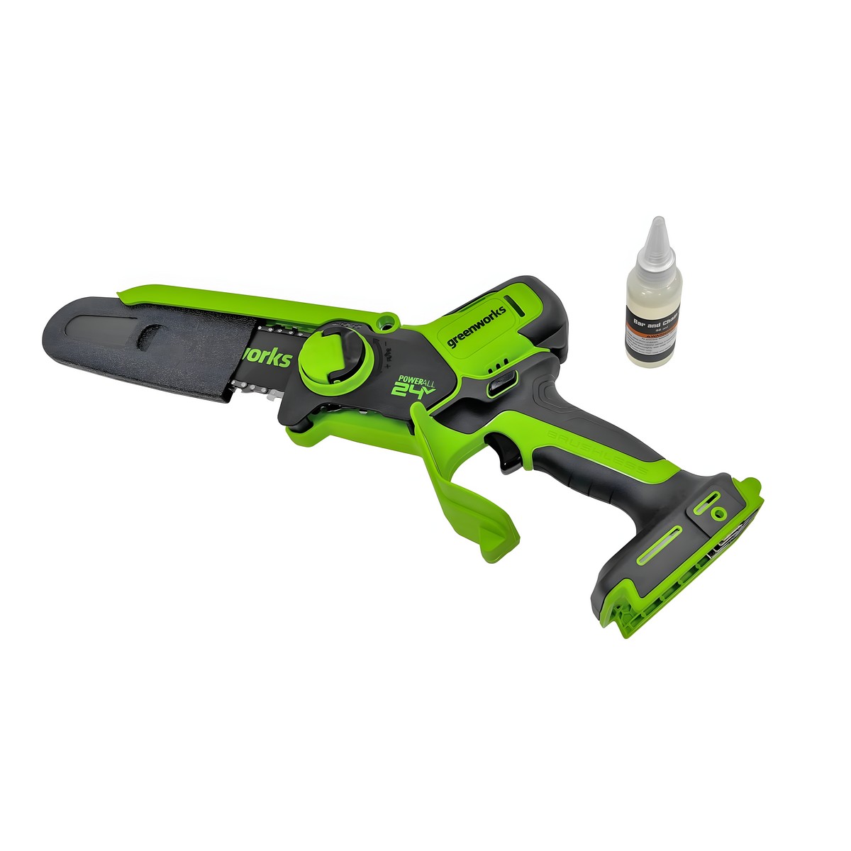 фото Мини-пила цепная аккумуляторная GREENWORKS GD24CSMNX (без АКБ и ЗУ) 2008707