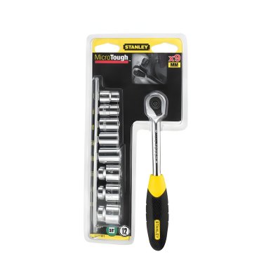фото Набор головок 1/4'' (4-13 мм, 10 пр.) MicroTough STANLEY 0-94-610