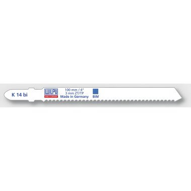 фото Пилки K 14 bi (металл, цв. металлы, 5 шт.) WILPU 0276100005