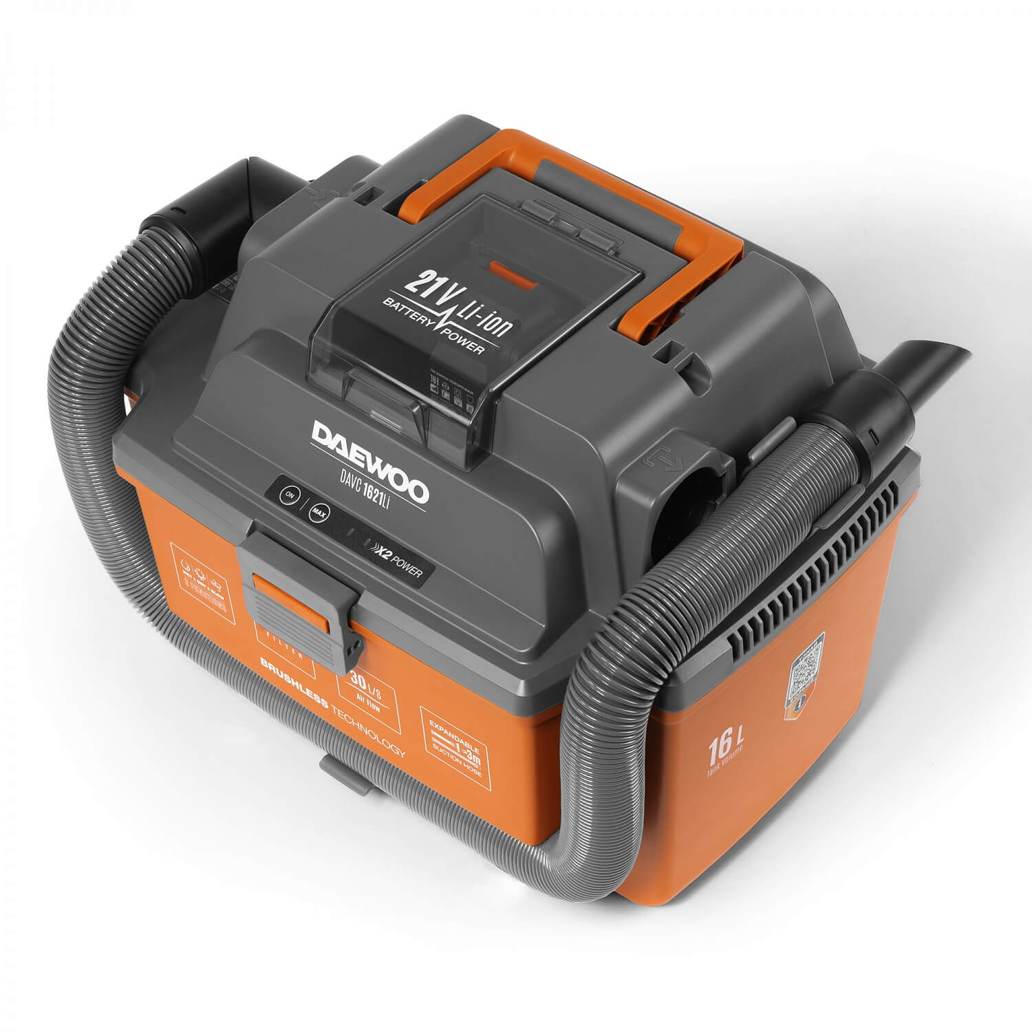 фото Пылесос аккумуляторный DAEWOO DAVC 1621Li SET