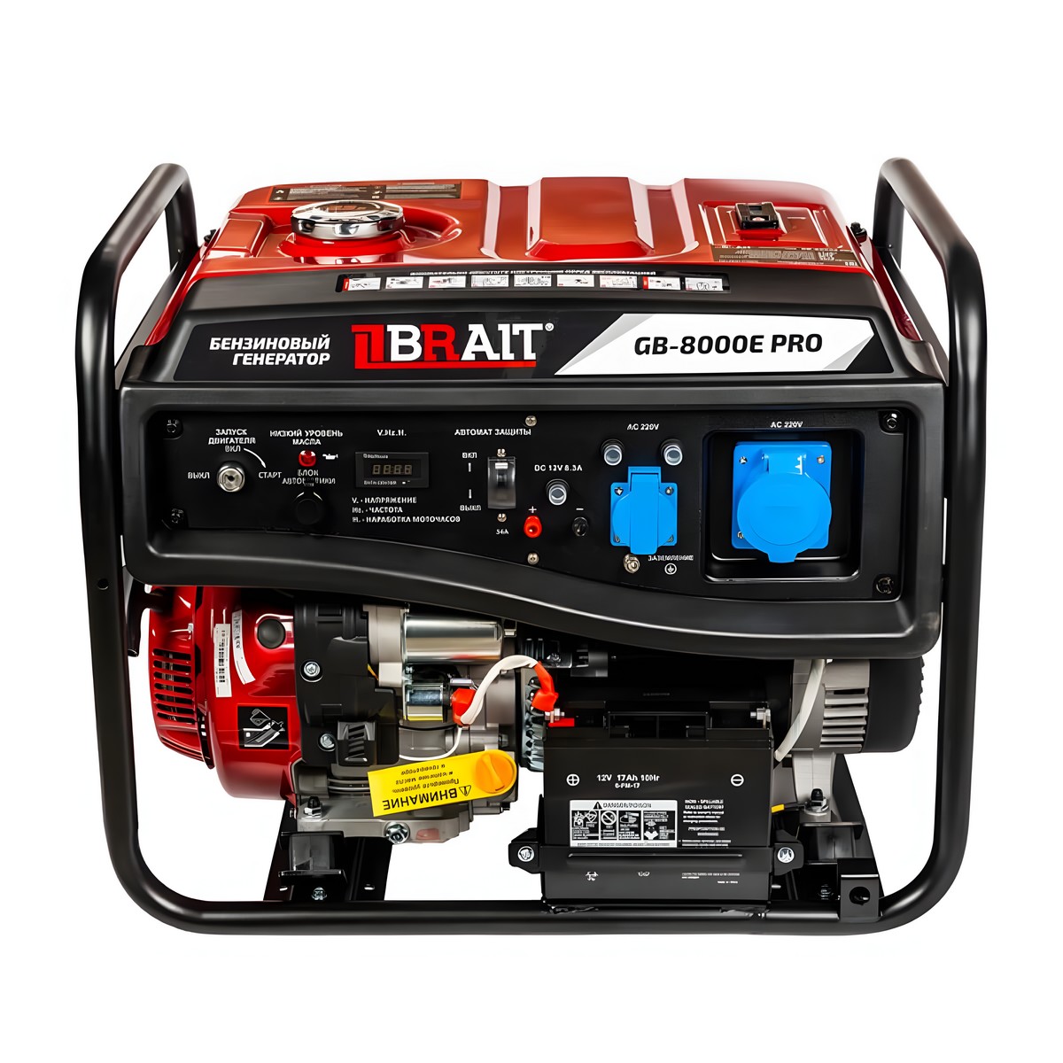 фото Генератор бензиновый BRAIT GB-8000Е PRO