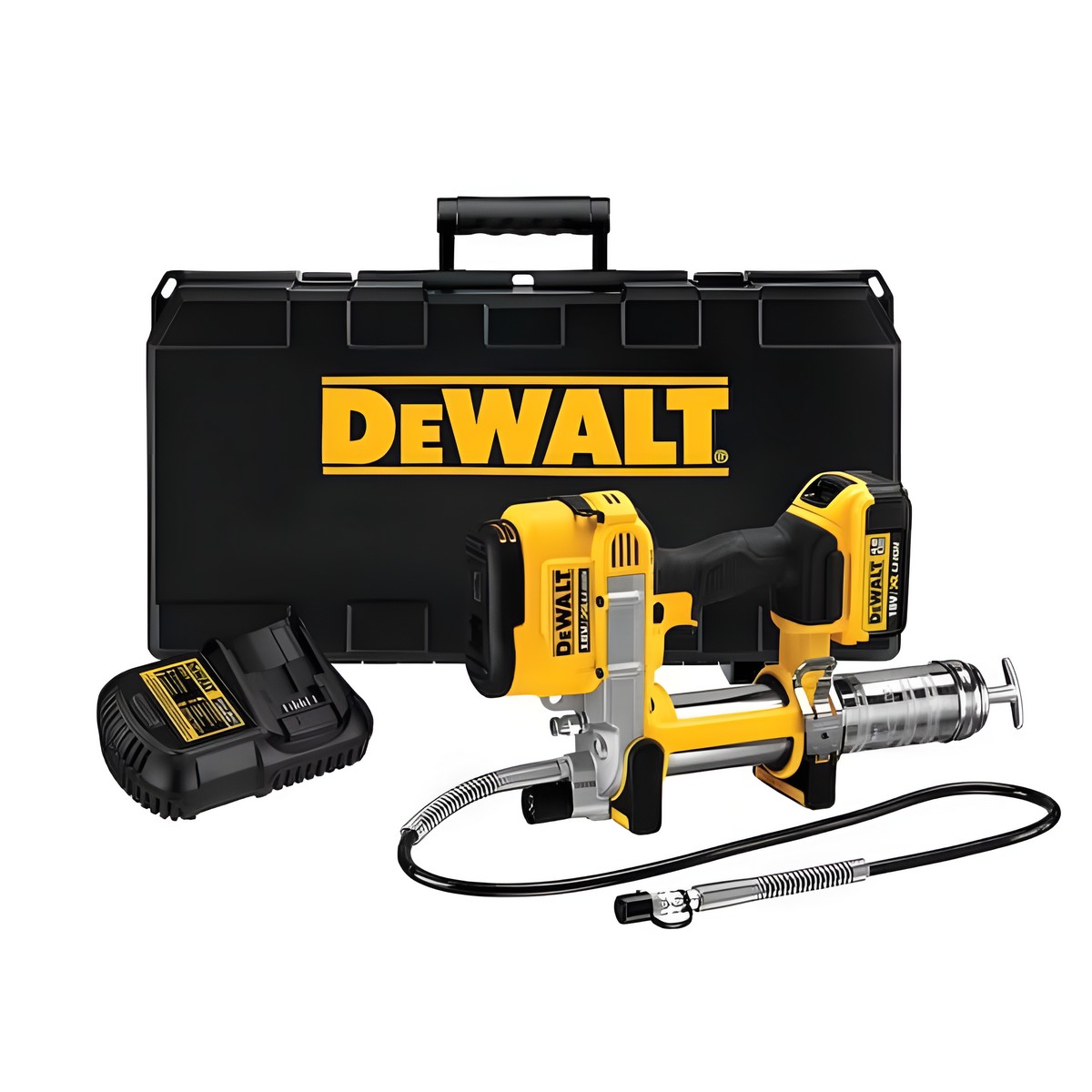 фото Пистолет смазочный DEWALT DCGG571M1-QW