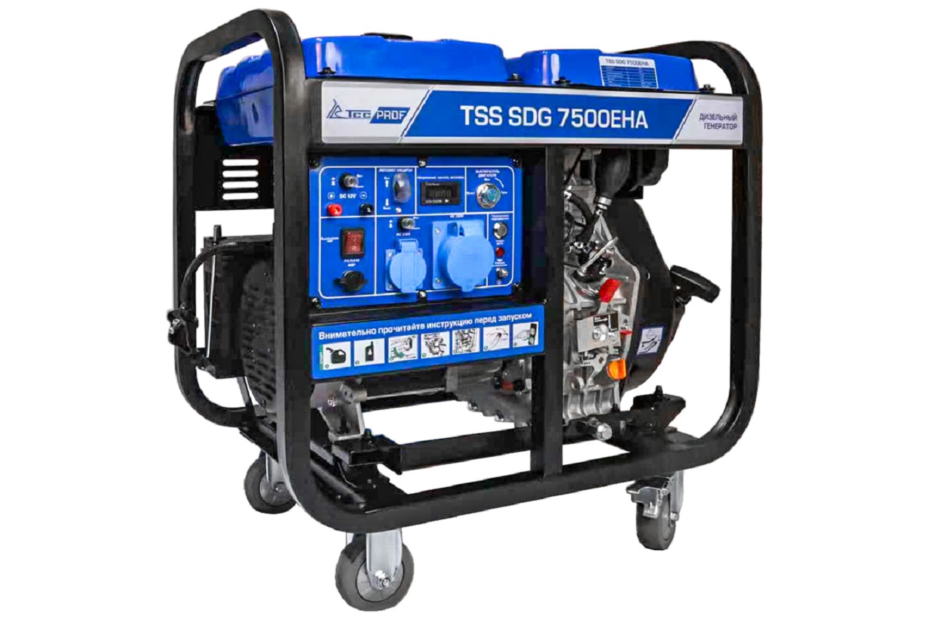 фото Генератор дизельный TSS SDG 7500EHA