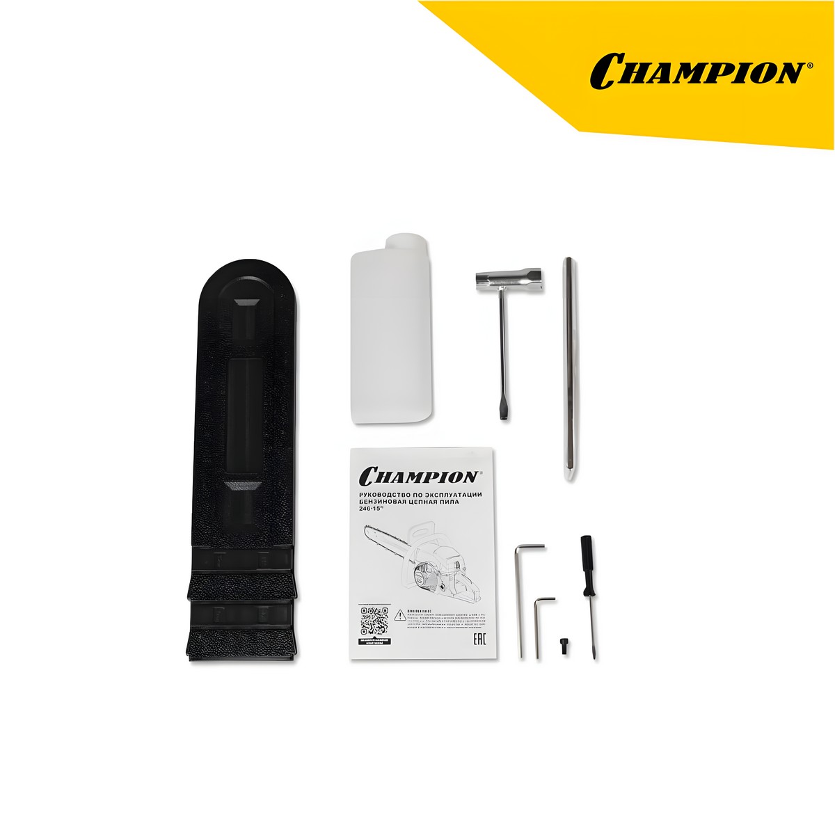 фото Бензопила CHAMPION 246-15"-0,325-1,3-64 (легкий старт)