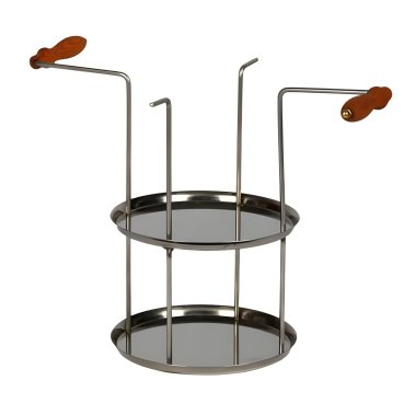 фото Тарелка двуъхярусная