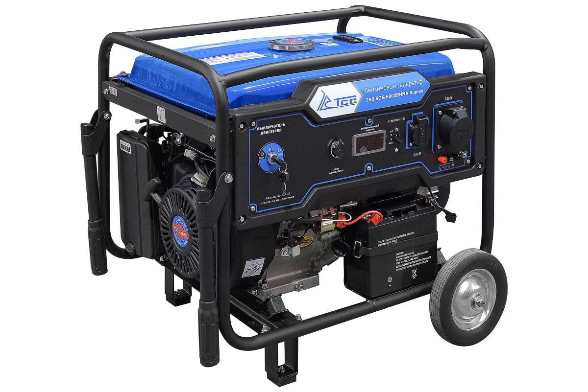 фото Бензогенератор TSS SGG 6000EHNA Duplex