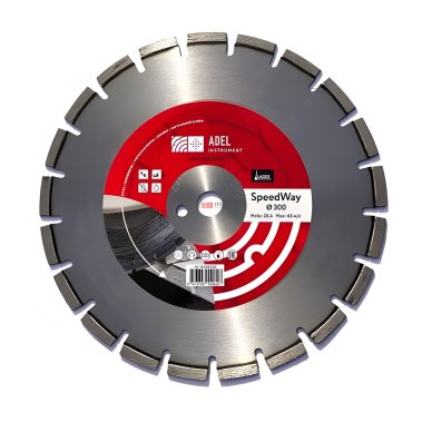 фото Диск алмазный SpeedWay 300х3,2х25,4 мм ADEL Instrument AI-1301010101