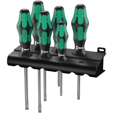фото Набор отверток Plus Lasertip 334/355/6 (6 шт.) WERA WE-105656