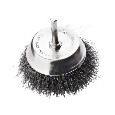 фото Щетка для дрели №063 (75 мм, чашеобразная, сталь) АТАКА 22381