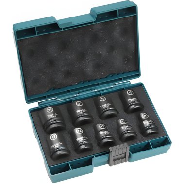 фото Набор головок ударных 1/2'' (9 шт.) Impact Black MAKITA E-16564