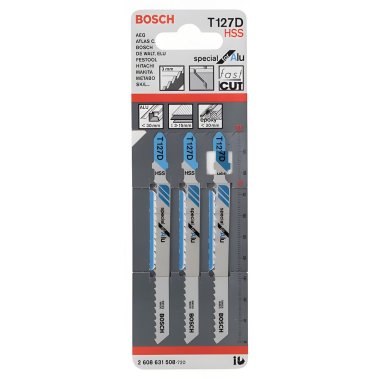 фото Полотно пильное T 127 D HSS (3 шт.) BOSCH 2608631508