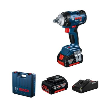 фото Гайковерт аккумуляторный ударный BOSCH GDS 18V-400 06019K00F0