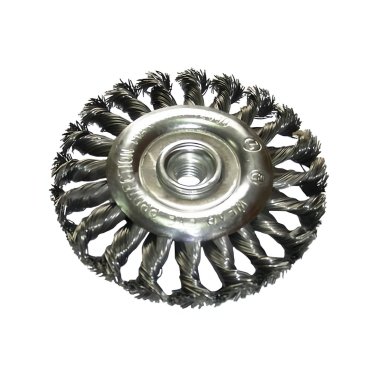 фото Щетка дисковая 115 мм (для УШМ, М14, витой металл 0.5 мм) MAKITA D-29561