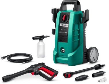 фото Мойка высокого давления ЗУБР АВД-140 (пистолет МИГ-180)