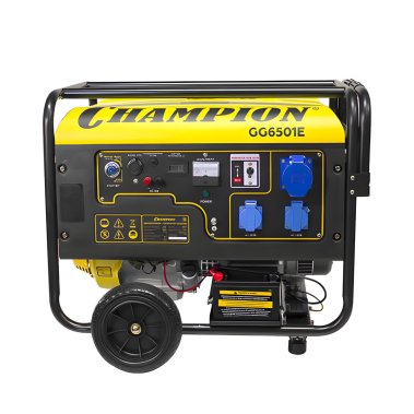 фото Генератор бензиновый CHAMPION GG6501E+ATS