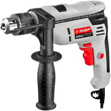 фото Дрель ударная ЗУБР ДУ-550 ЭР