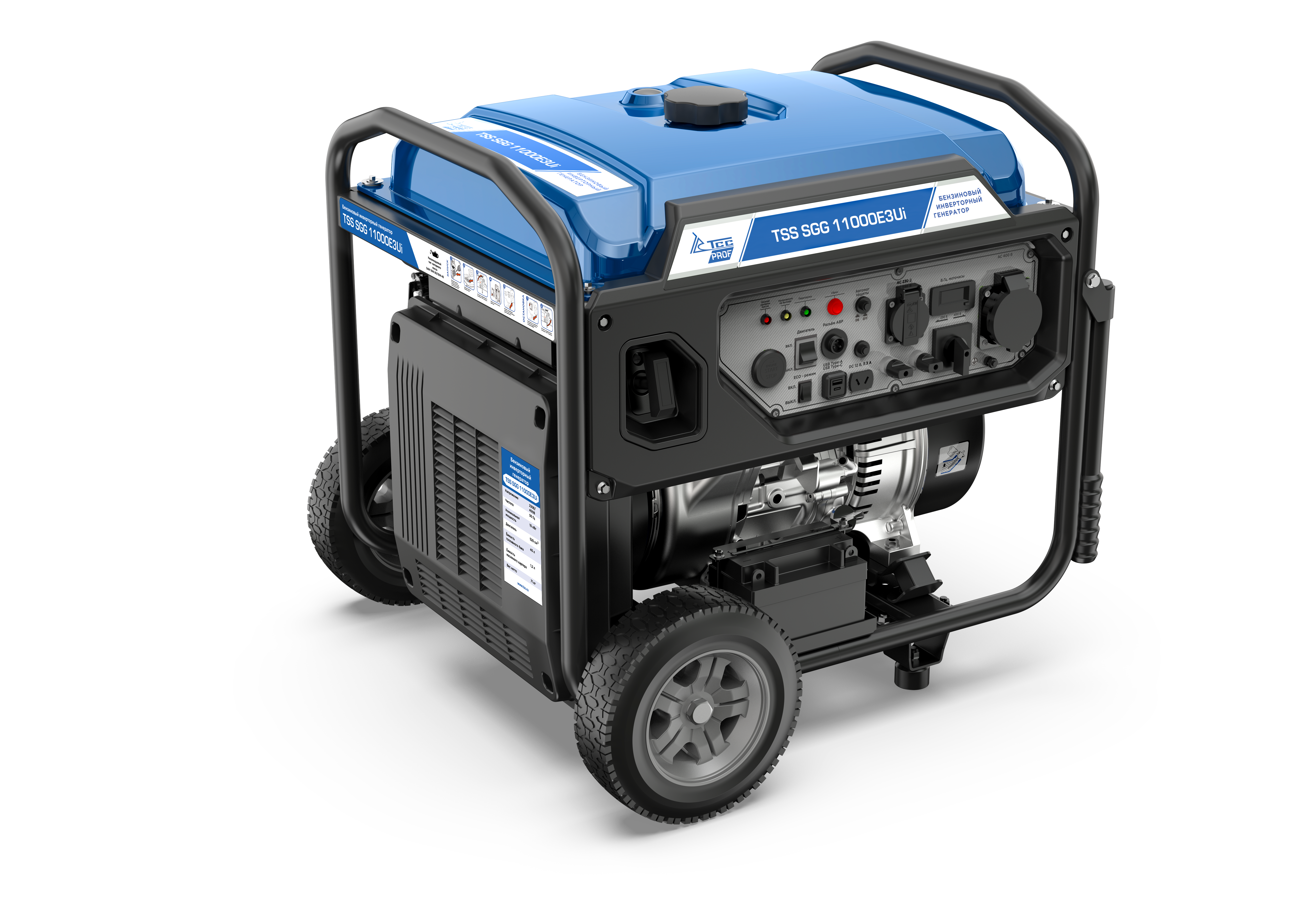 фото Бензогенератор инверторный TSS SGG 11000E3Ui