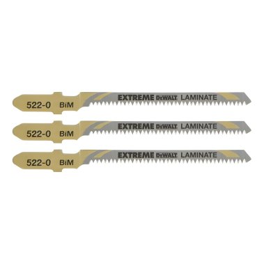 фото Пилки (3 шт., ламинат) DeWalt DT2081