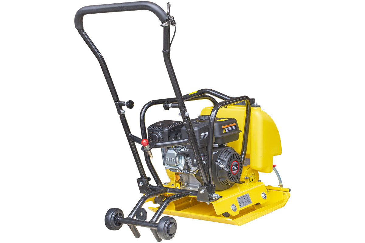 фото Виброплита TSS-VP90TL (колесный комплект, бак)