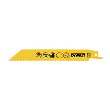 фото Полотно пильное 152 мм (5 шт., дерево с гвоздями/стекловолокно) DeWalt DT2345