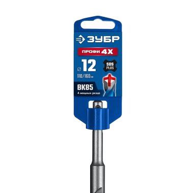 фото Бур 12 х 160 мм SDS-Plus ЗУБР ПРОФИ-4Х 29313-160-12