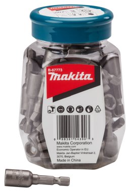 фото Головка торцевая 8 x 50 мм, магнитная (50 шт.) MAKITA B-67773