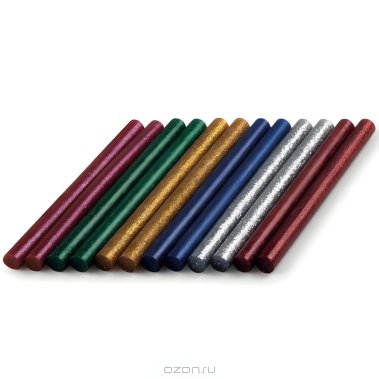 фото Стержни клеевые цветные GG05 (7 мм, 12 шт.) DREMEL 2615GG05JA