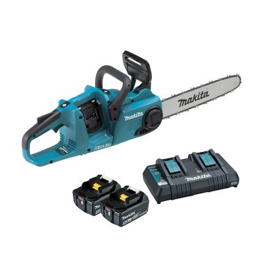 фото Пила цепная аккумуляторная MAKITA DUC353PT2 (аккум. BL1850B - 2, зар. устр. DC18RD)