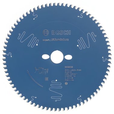 фото Диск пильный 254 х 30 мм 80T Expert for Aluminium BOSCH 2608644112
