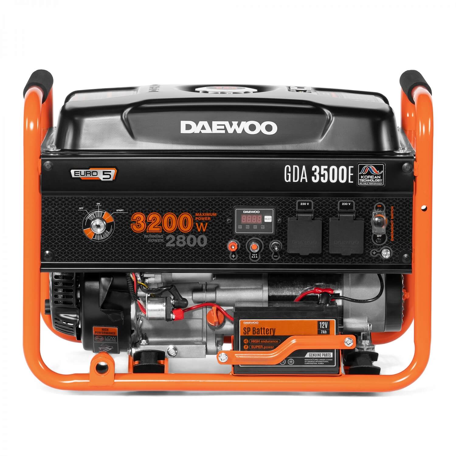 фото Генератор бензиновый DAEWOO GDA 3500E