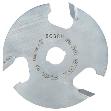 фото Фреза пазовая плоская (D50.8/H2.5/L8) Expert for Wood BOSCH 2608629388