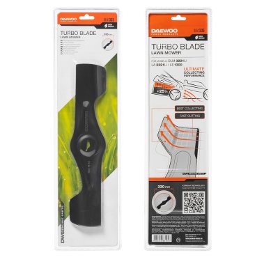 фото Нож для газонокосилки DLM 335 (DLM 3221Li, LA 3321Li, LE 1300) DAEWOO