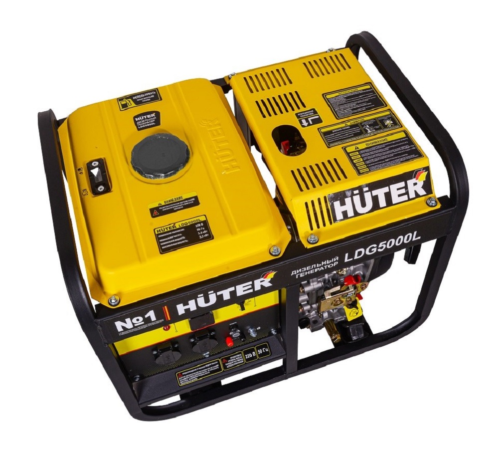 фото Генератор дизельный HUTER LDG5000L