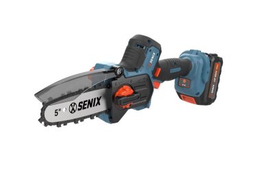 фото Мини-пила цепная аккумуляторная SENIX CSX2-M3-EU, X2 20V, 12см, 1 акб, 1з