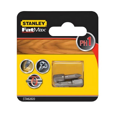 фото Бита PH 1 х 25 мм (2 шт.) FatMax Torsion STANLEY STA62020