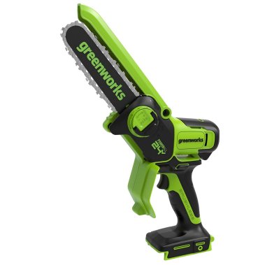 фото Мини-пила цепная аккумуляторная GREENWORKS GD24CSMNXK2 2008707UA