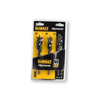 фото Набор сверл по дереву 3 шт. (16-25 мм) Extreme Impact DeWalt DT90237