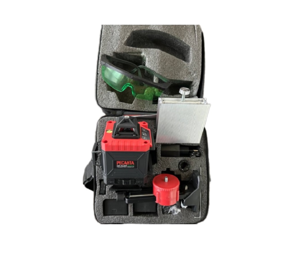 фото Построитель лазерный РЕСАНТА ПЛ-4х360 Green