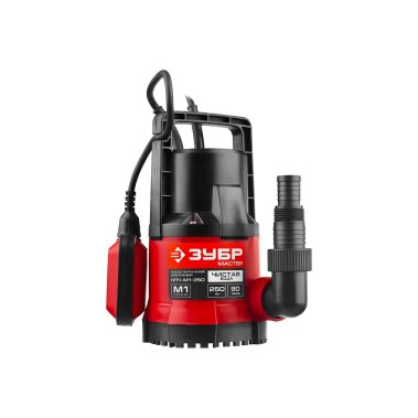 фото Насос дренажный ЗУБР НПЧ-М1-250 (минимальный уровень откачки, 250 Вт)