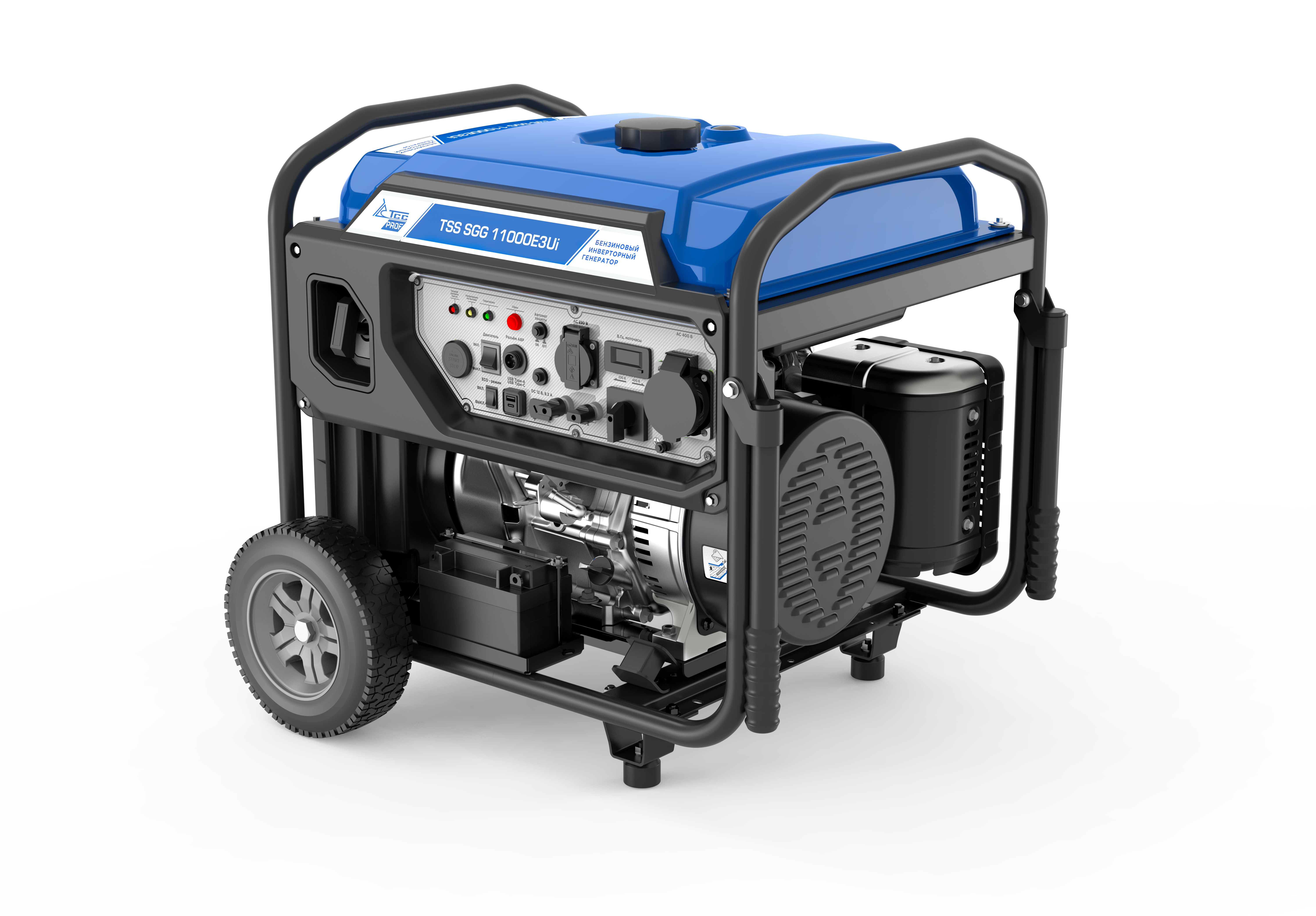 фото Бензогенератор инверторный TSS SGG 11000E3Ui