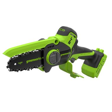 фото Мини-пила цепная аккумуляторная GREENWORKS CS2410AA1 (без АКБ и ЗУ)