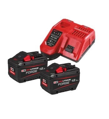 фото Набор M18 FORGENRG-122 (2 х M18 FB12, 12,0 Ач + ЗУ M12-18 FC) MILWAUKEE 4933498610