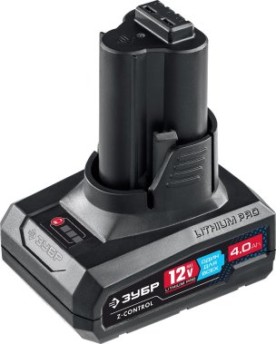 фото Батарея аккумуляторная ЗУБР Профессионал ST7-12-4 (12 В, 4,0 Ач)